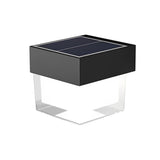 Modern Black Solar Powered Outdoor LED Wall Sconces Waterproof IP54 Exterior Lights for Garden and Porch