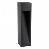 Modern Black Square Outdoor LED Post Light Waterproof 5W Pathway Lighting for Gardens