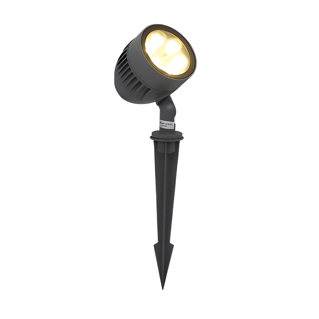 Modern Black Waterproof LED Landscape Spotlight Adjustable Outdoor Garden Path Light 6W