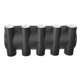 Modern Black Waterproof LED Up and Down Outdoor Wall Washer Light for Garden and Balcony