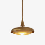 Modern Blossom Flower Glass Pendant Light Gold Floral Ceiling Hanging Fixture