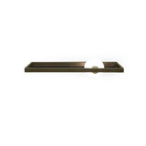 Modern Blown Glass Mondrian Wall Sconce with Iron Bracket for Contemporary Interiors
