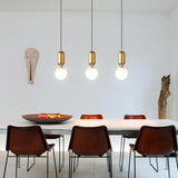 Modern Blown Glass Pendant Light with Minimalist Metal Frame for Contemporary Indoor Spaces