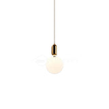 Modern Blown Glass Pendant Light with Minimalist Metal Frame for Contemporary Indoor Spaces