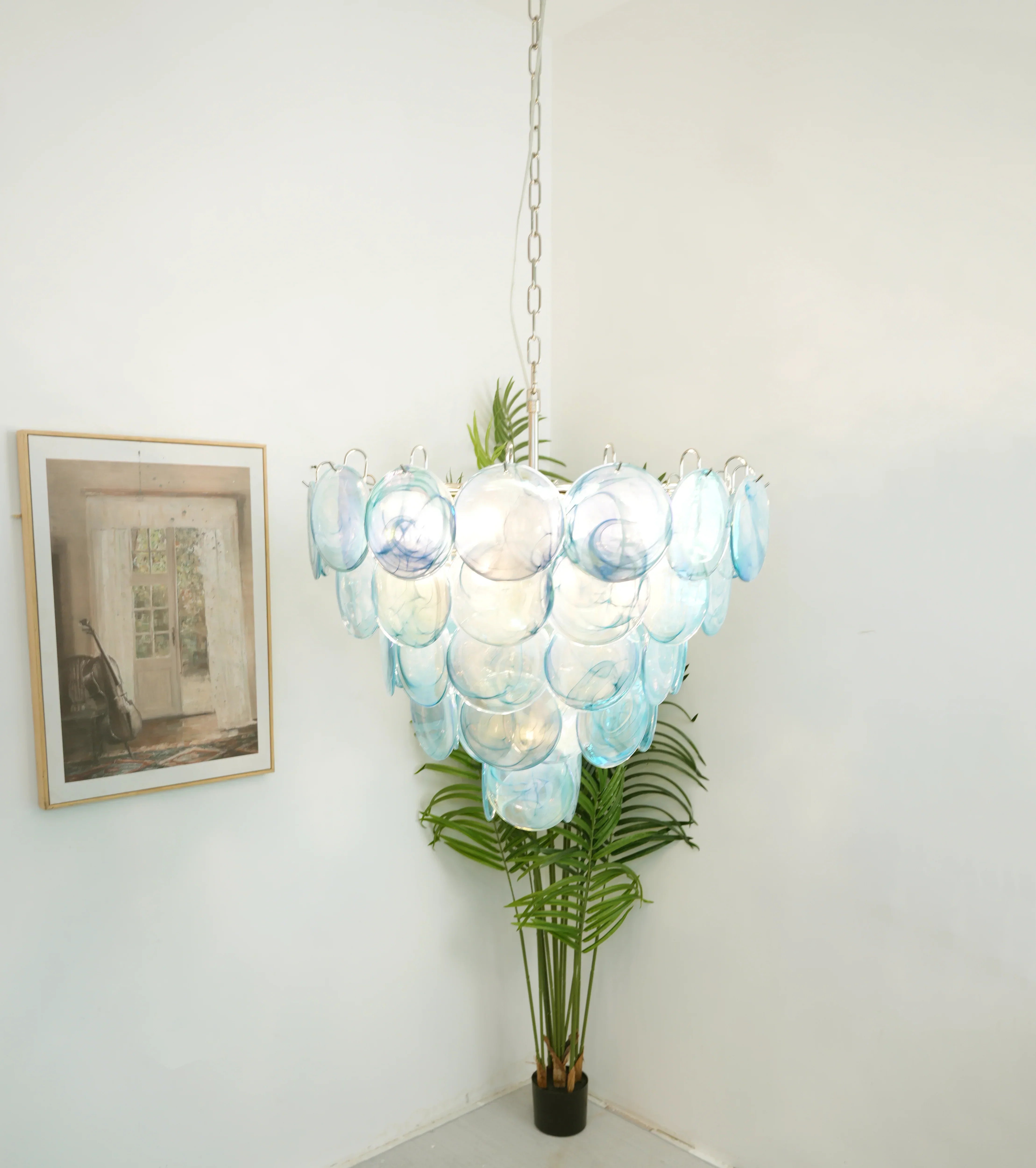 modern-blue-murano-glass-disc-chandelier-iridescent-luxury-pendant-light-for-living-room