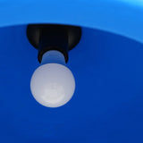 Modern Blue Polystyrene Pendant Light Eco Friendly Recycled Pluto Hanging Lamp for Indoor Use