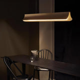 Modern Book Design LED Pendant Light Minimalist Acrylic Hanging Ceiling Fixture for Dining Room