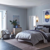 Modern Bower Sculptural Wall Sconce Brass with Polished White Glass Globe LED Vanity Light