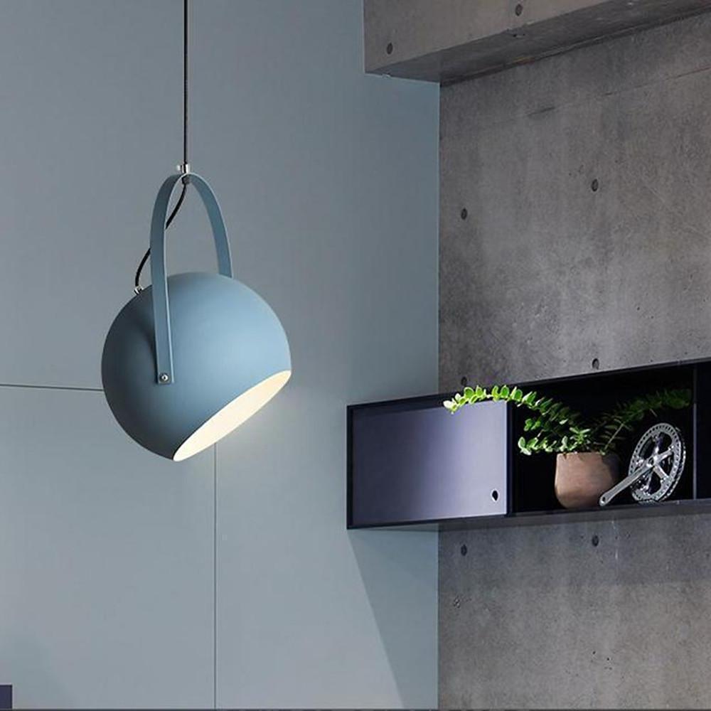Modern Bowl Shaped Metal Hanging Pendant Light Spotlight for Kitchen Island and Bedroom