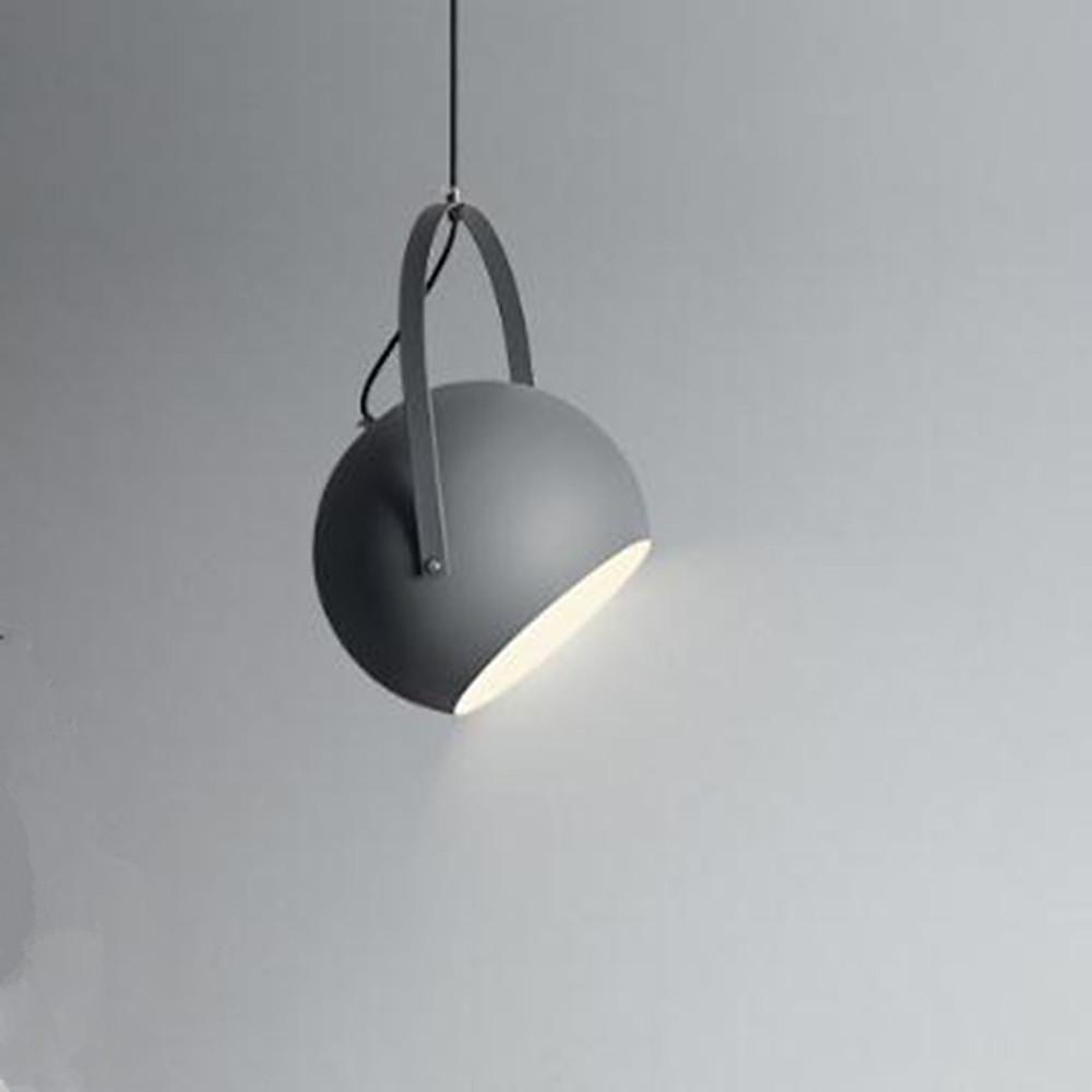 Modern Bowl Shaped Metal Hanging Pendant Light Spotlight for Kitchen Island and Bedroom