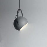 Modern Bowl Shaped Metal Hanging Pendant Light Spotlight for Kitchen Island and Bedroom