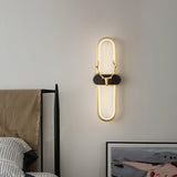 Modern Brass Antlers Halo LED Wall Sconce with Three Color Temperatures