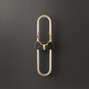 Modern Brass Antlers Halo LED Wall Sconce with Three Color Temperatures