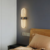 Modern Brass Antlers Halo LED Wall Sconce with Three Color Temperatures