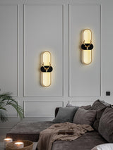 Modern Brass Antlers Halo LED Wall Sconce with Three Color Temperatures