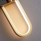 Modern Brass Antlers Halo LED Wall Sconce with Three Color Temperatures