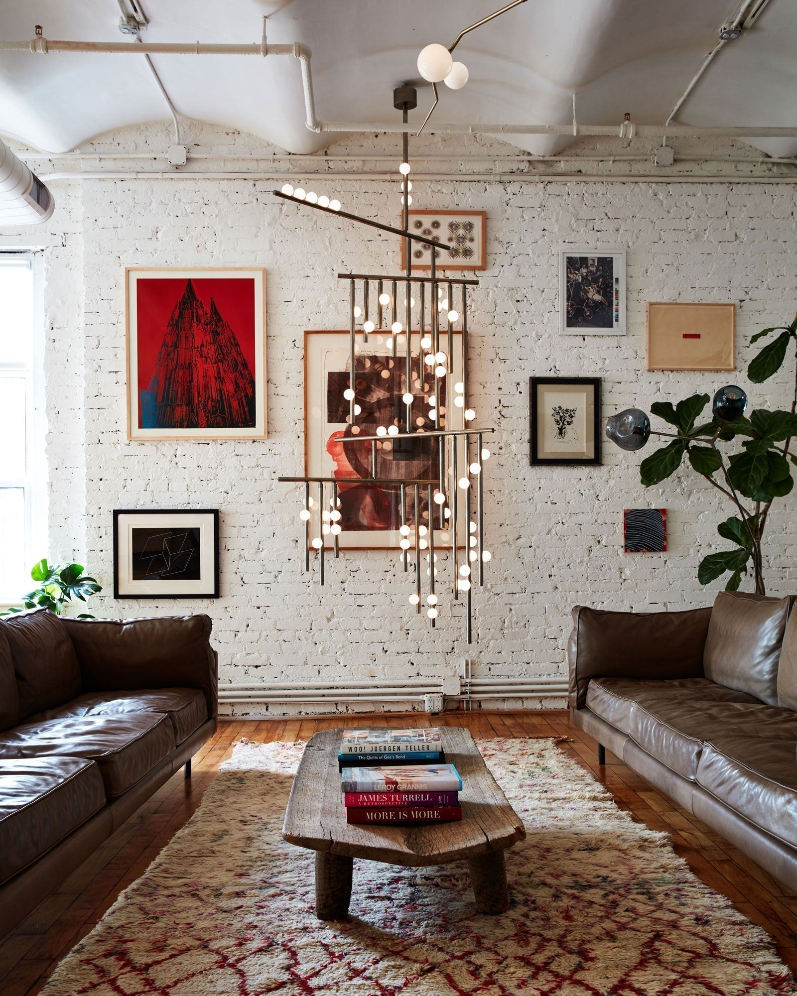 Modern Brass Glass Drop Chandelier Multi Head Pendant Lighting for Luxury Living