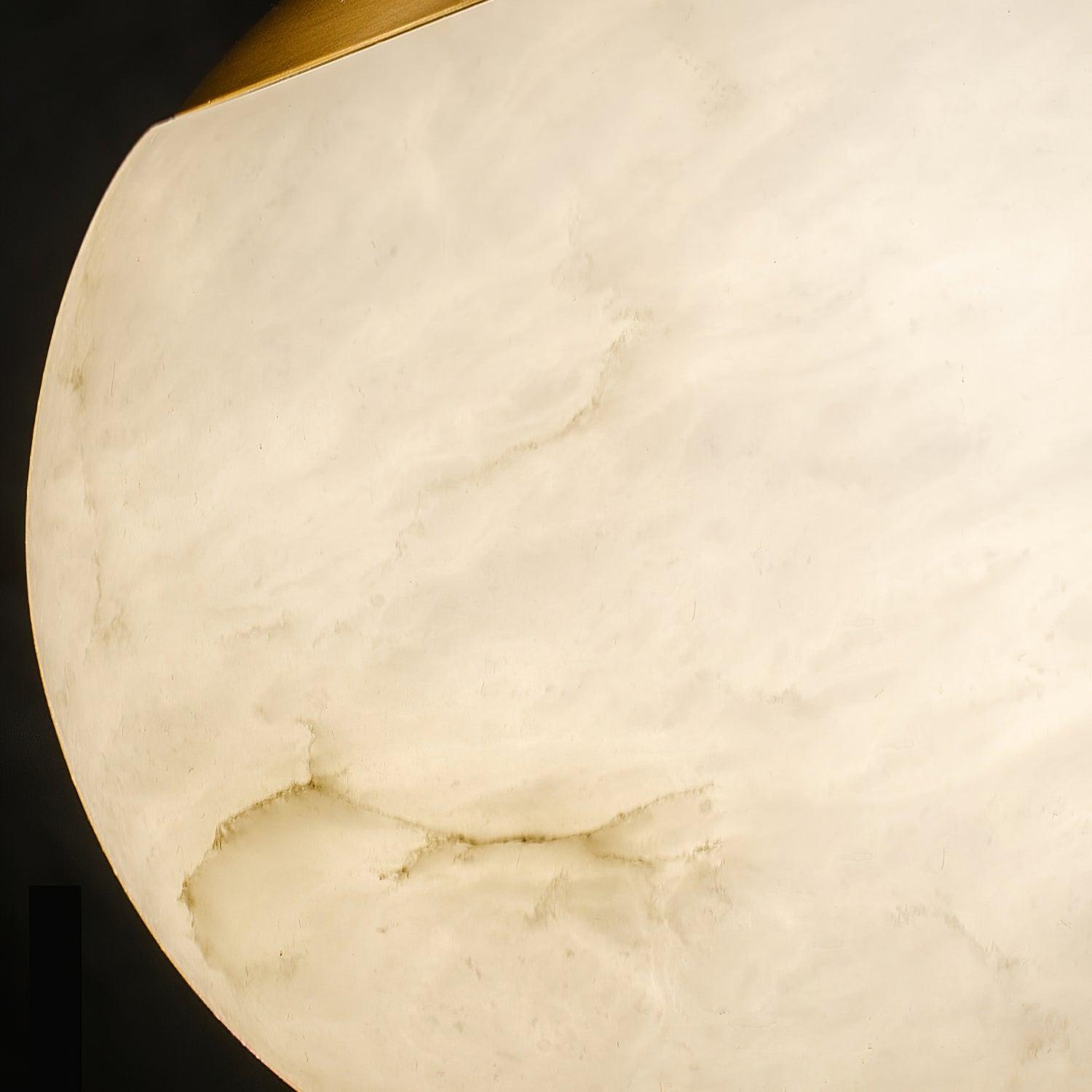 Modern Brass Pendant Light with White Alabaster Glass Globe Shade for Kitchen Island and Dining Room