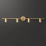 Modern Brass Rotatable Wall Sconce Adjustable Spotlight for Indoor Interior Lighting