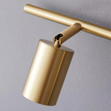 Modern Brass Rotatable Wall Sconce Adjustable Spotlight for Indoor Interior Lighting