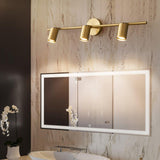 Modern Brass Rotatable Wall Sconce Adjustable Spotlight for Indoor Interior Lighting