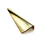 Modern Breeze Geometric LED Pendant Light with Textured Glass and Gold Finish