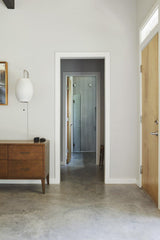 Modern Bubble Ball Wall Sconce with Walnut Accents and Adjustable Swivel Arm