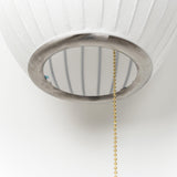 Modern Bubble Ball Wall Sconce with Walnut Accents and Adjustable Swivel Arm