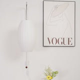 Modern Bubble Ball Wall Sconce with Walnut Accents and Adjustable Swivel Arm