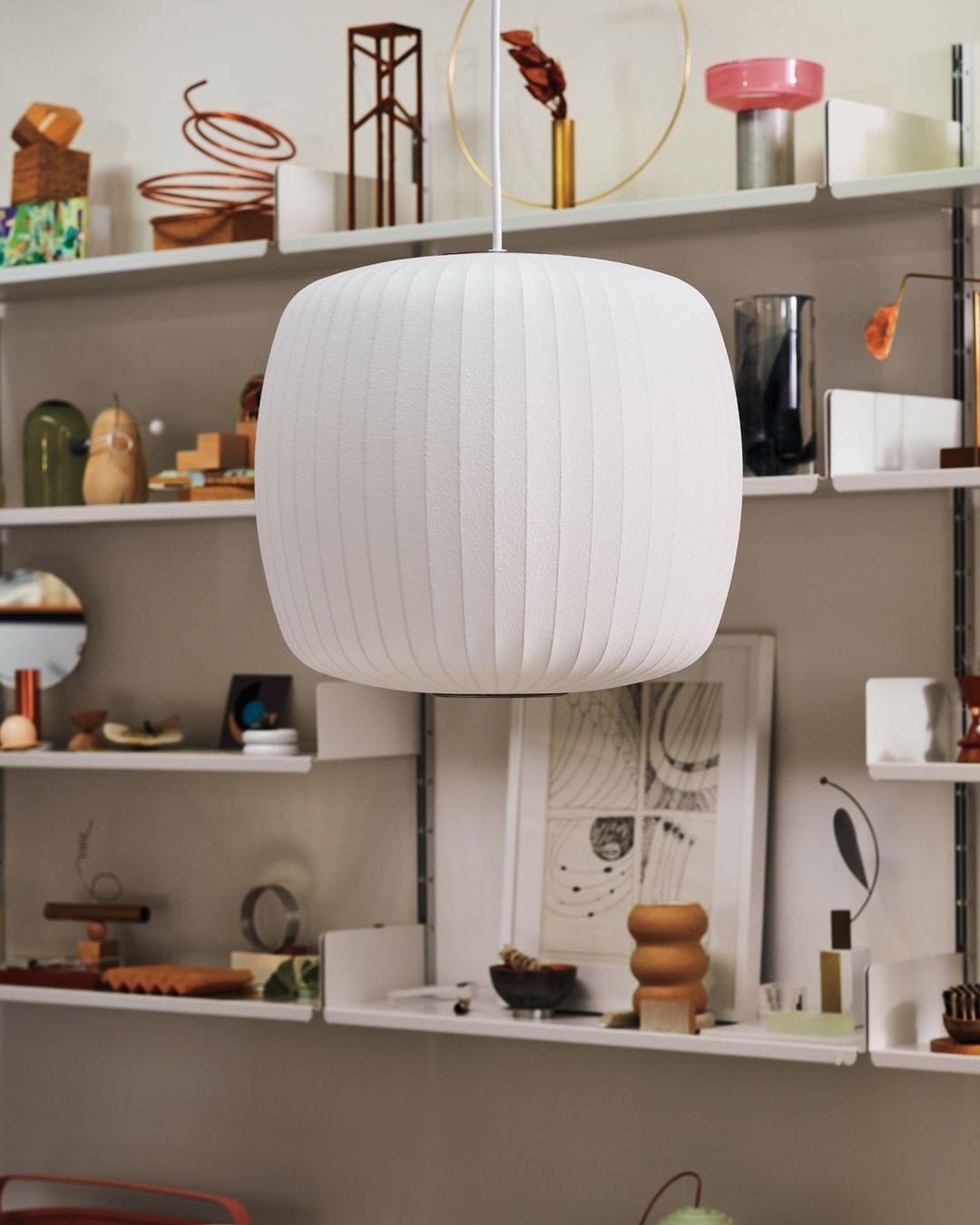 Modern Bubble Mulberry Silk Pendant Light Geometric Mid Century Minimalist Hanging Lamp for Living Room