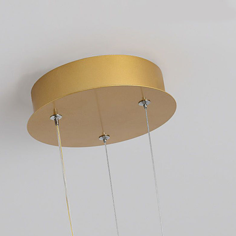 Modern Butterfly LED Pendant Chandelier Gold Dimmable Lighting with Remote for Dining and Living Rooms