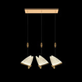 Modern Butterfly LED Pendant Light with Transparent Acrylic Wings and Adjustable Hanging Height