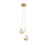 Modern Butterfly Shaped LED Pendant Light Nordic Style Acrylic Hanging Lamp for Dining Room