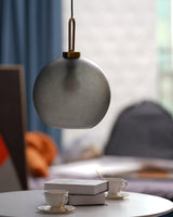 Modern Capsule and Sphere Glass Pendant Swag Light Fixture for Indoor Ceiling Decor