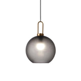 Modern Capsule and Sphere Glass Pendant Swag Light Fixture for Indoor Ceiling Decor