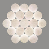 Modern Celestial Glass Sphere Chandelier Lunar Inspired Droplight for Dining Area