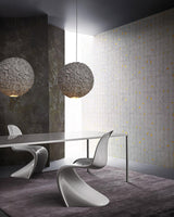 Modern Celestial Sphere Pendant Light with Grey Earth Texture and Porous Planet Design
