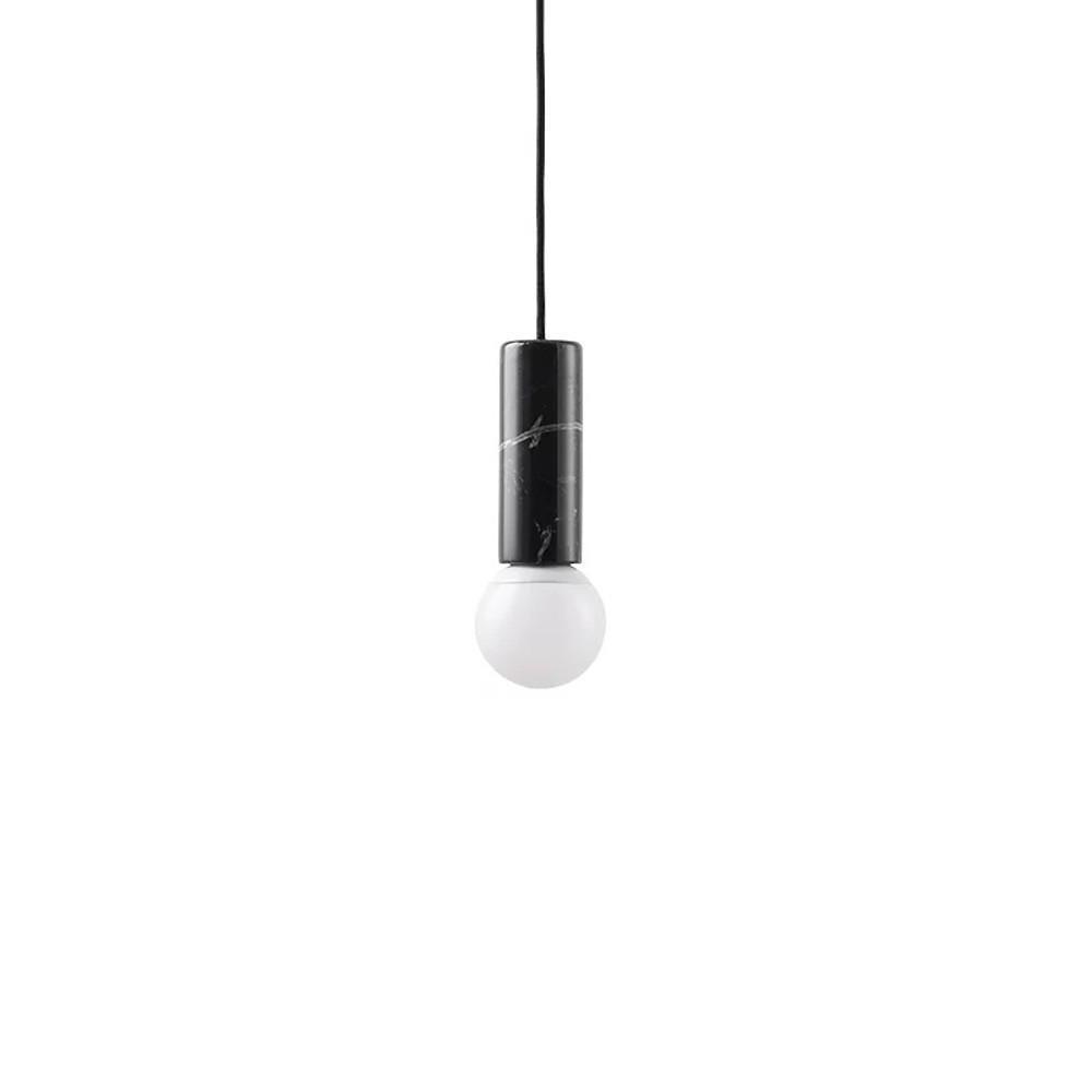Modern Ceramic and Metal Cylindrical LED Pendant Light for Kitchen Island Hanging Lamp