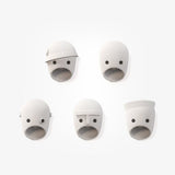 Modern Ceramic Face Mask Wall Sconce Decorative Art Portrait Wall Light for Interior Decor