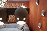 Modern Ceramic Face Mask Wall Sconce Decorative Art Portrait Wall Light for Interior Decor