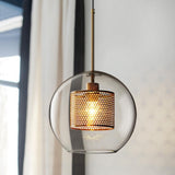Modern Chiswick Glass Pendant Lamp for Kitchen Island and Living Room Lighting