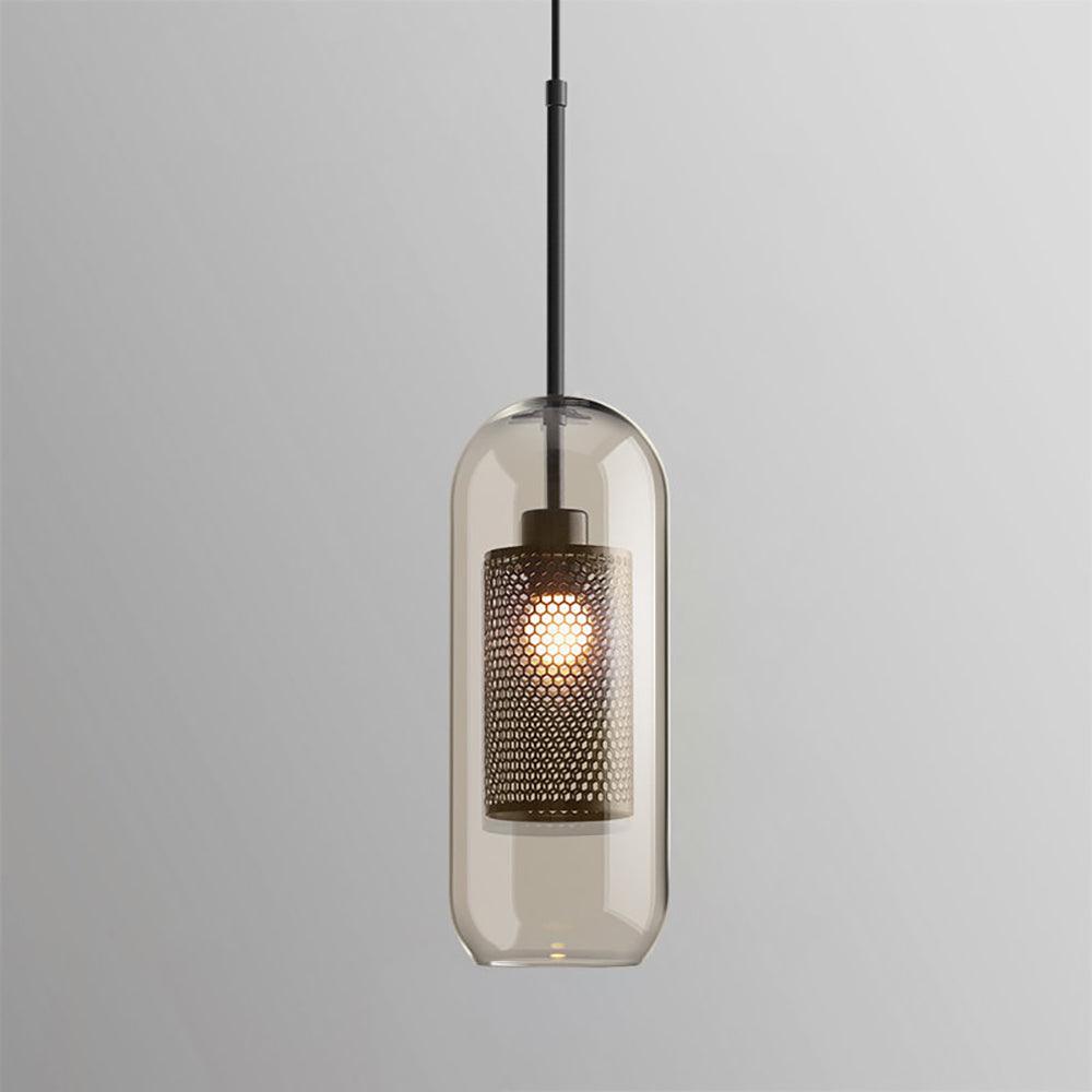 Modern Chiswick Glass Pendant Lamp for Kitchen Island and Living Room Lighting