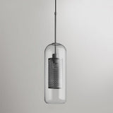 Modern Chiswick Glass Pendant Lamp for Kitchen Island and Living Room Lighting