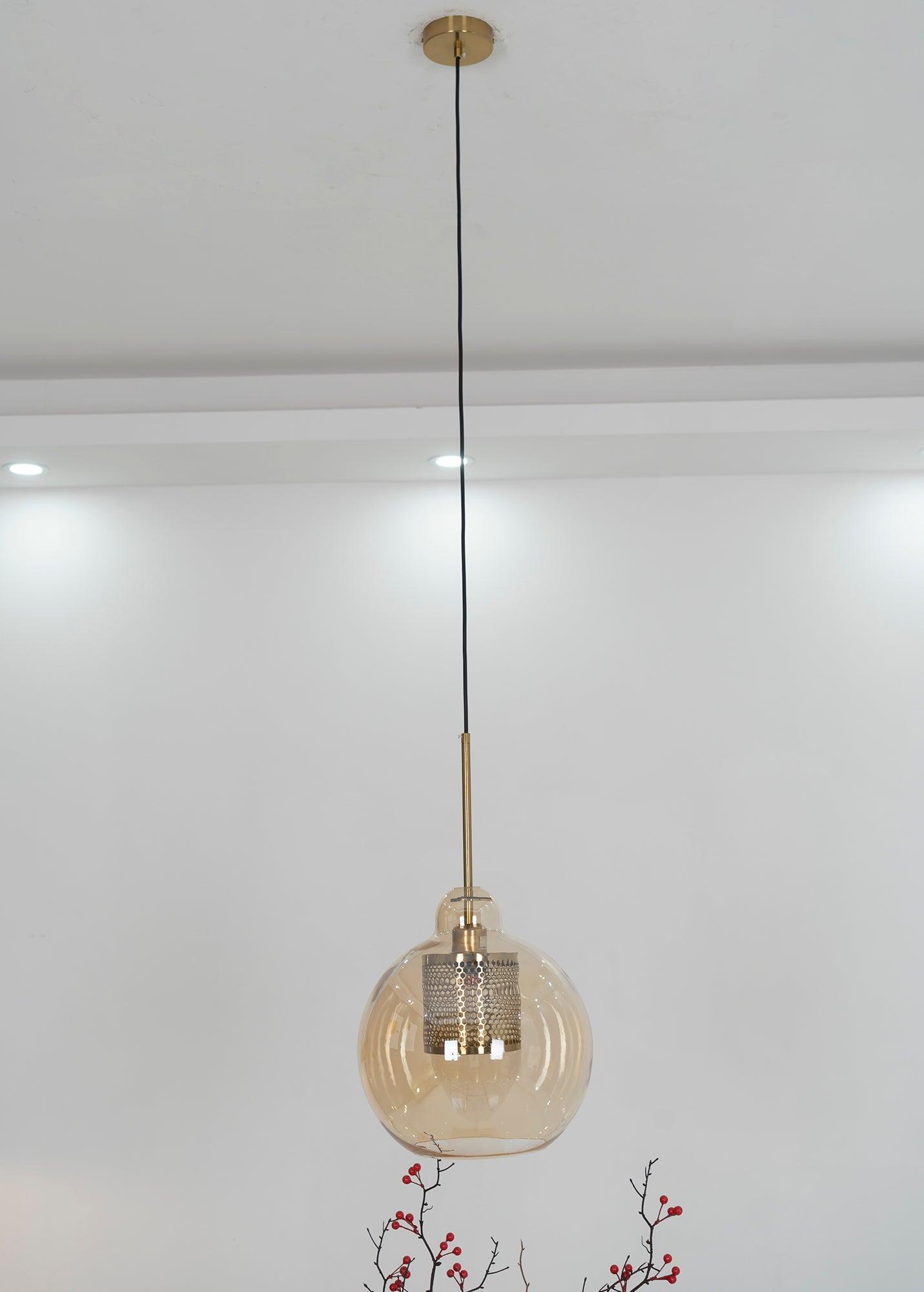Modern Chiswick Glass Pendant Lamp for Kitchen Island and Living Room Lighting