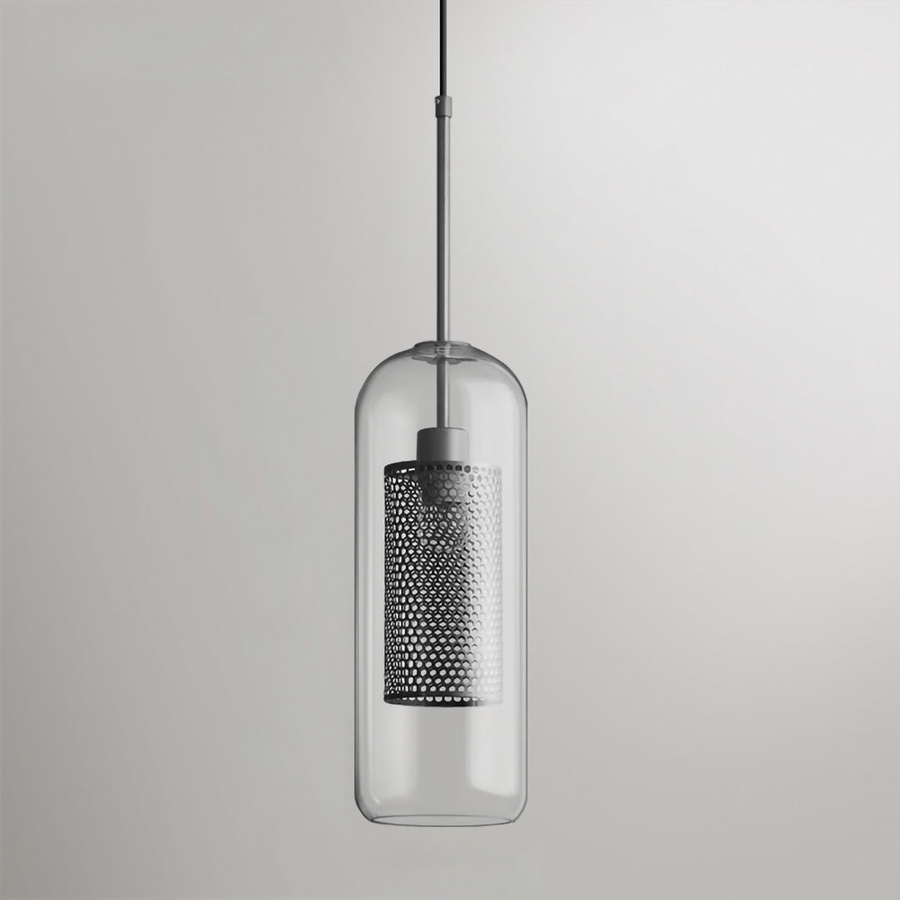 Modern Chiswick Glass Pendant Lamp for Kitchen Island and Living Room Lighting