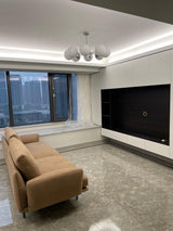 modern-chrome-and-frosted-white-glass-globe-chandelier-with-low-profile-design