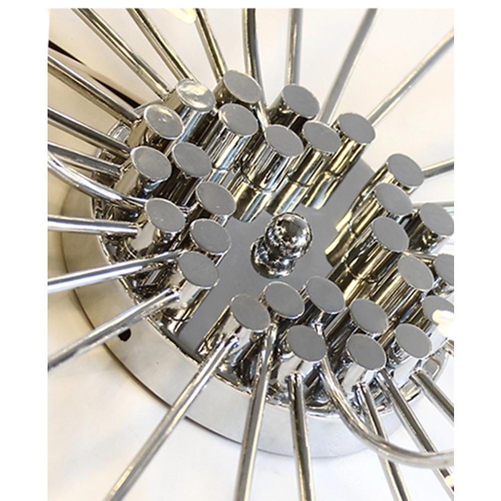 Modern Chrome Firework Galaxy Mini Chandelier with 10 LED Lights for Luxury Home Decor