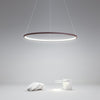 Modern Circle LED Chandelier Dimmable Ring Pendant Light for Dining Room