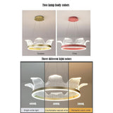 Modern Circle LED Pendant Light Nordic Electroplated Metal and Acrylic Ceiling Hanging Lamp