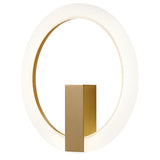 Modern Circular Dimmable LED Wall Sconce Elegant Acrylic Light Fixture for Living Room and Bedroom